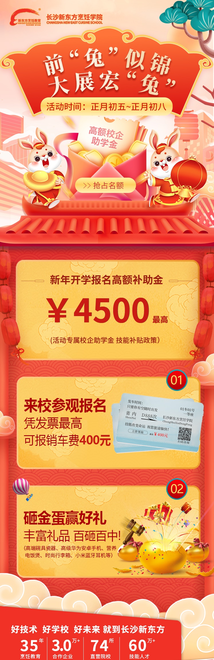 長(zhǎng)沙新東方烹飪學(xué)校